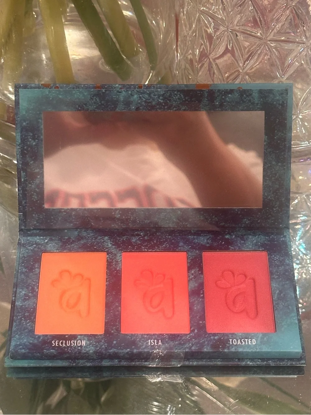 Alamar Cosmetics Colorete Blush Trio Medium Tan New Seclusion Isla Toasted Vegan
